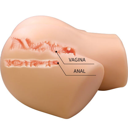 Masturbatore maschile Vivian realistica femminile vagina posteriore e anale 7 kg di Crazy Bull, immagine 3