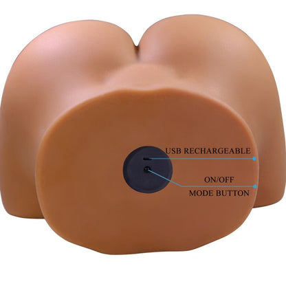 Vibratore Wendy e succhiatore realistico per polso femminile con suono 11 kg di Crazy Bull, immagine 6