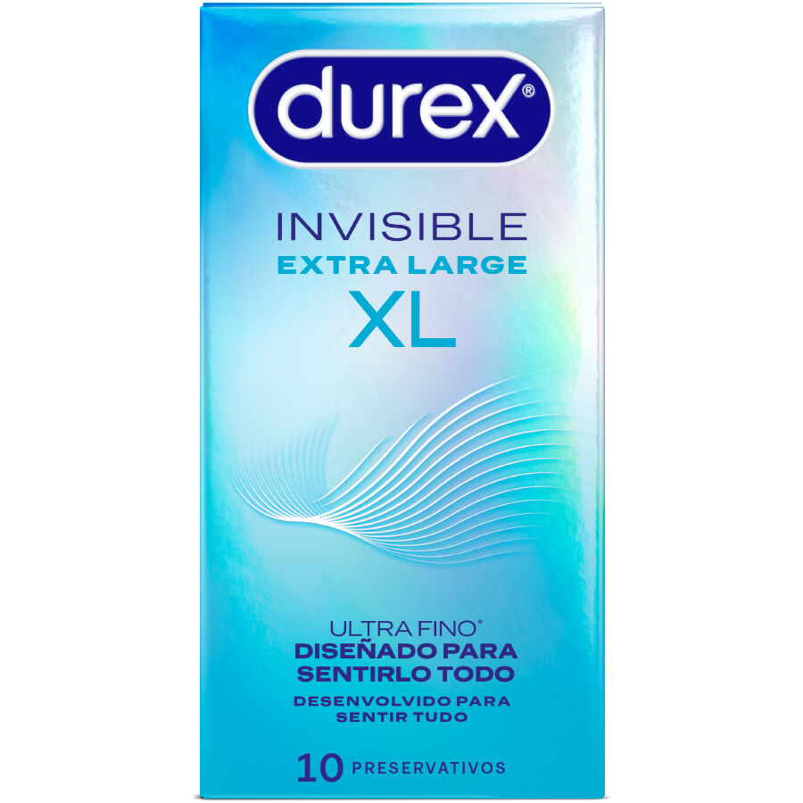 Preservativi invisibili XL 10 unità di Durex