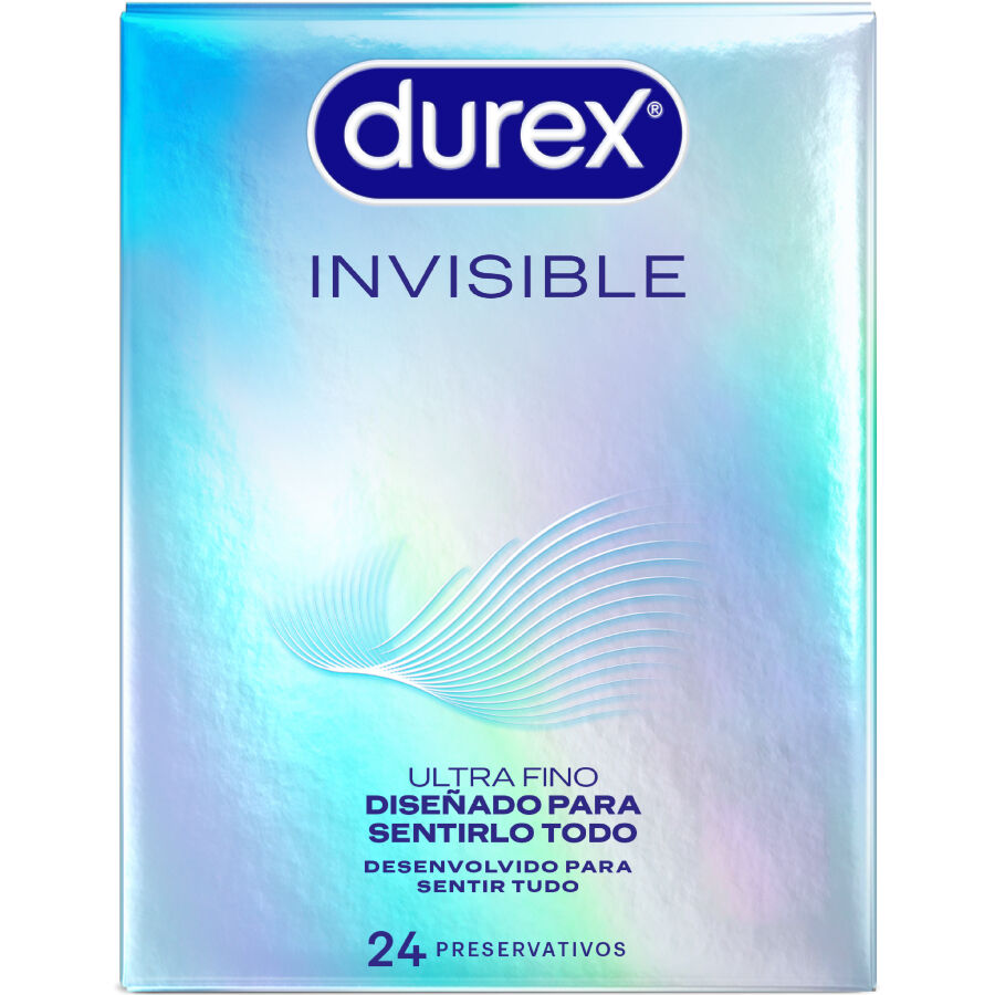 Preservativi invisibili ultra sottili 24 unità di Durex
