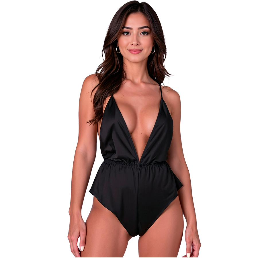 Body Sensie nero L/XL di Passion