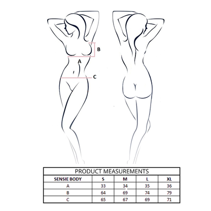 Body Sensie corallo L/XL di Passione, immagine 4