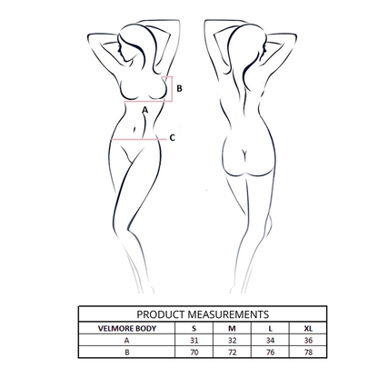 Body Velmore Violet S/M di Passion, immagine 4