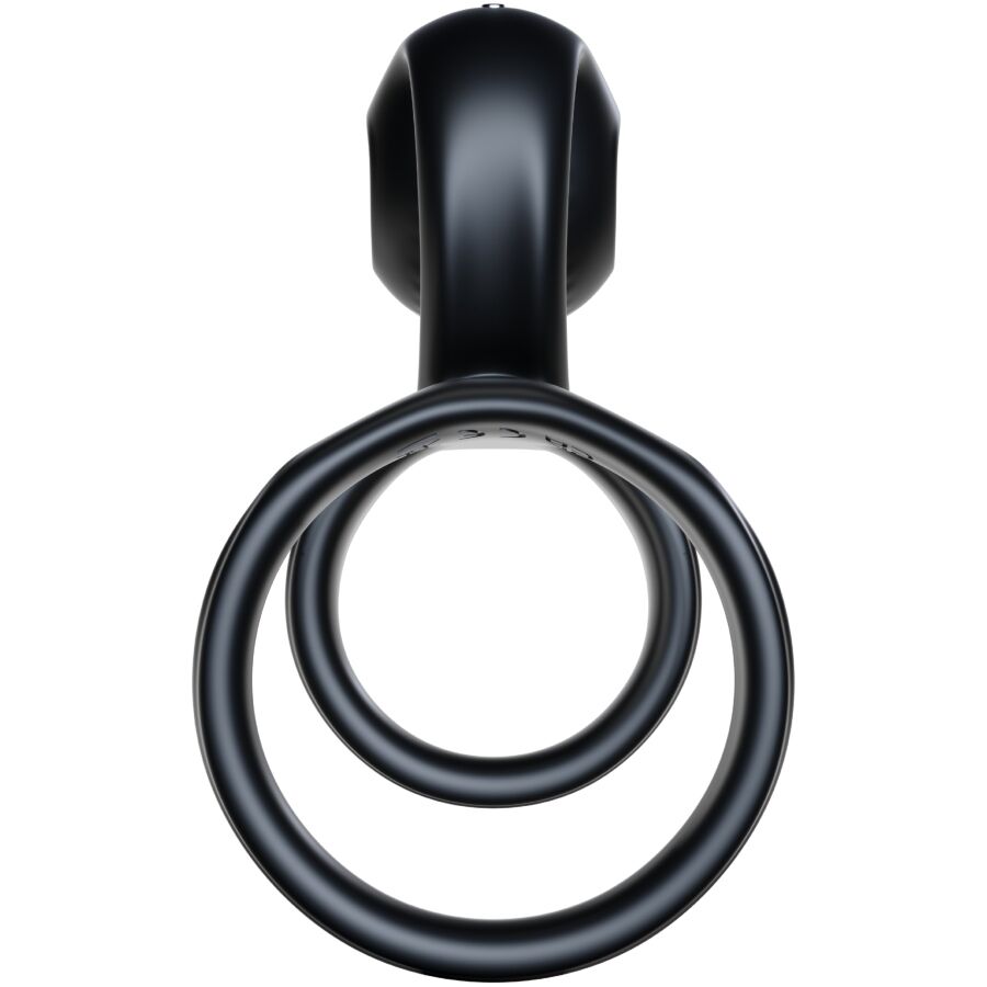 Ovetto vibrante Jovi Couples ring telecomando nero di Snail Vibe, immagine 5