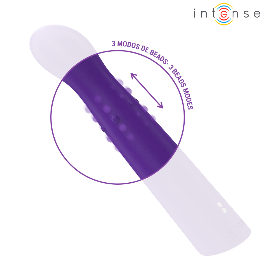Vibratore Helena beads oscillante su e giù 13,5 cm di Intense, immagine 4