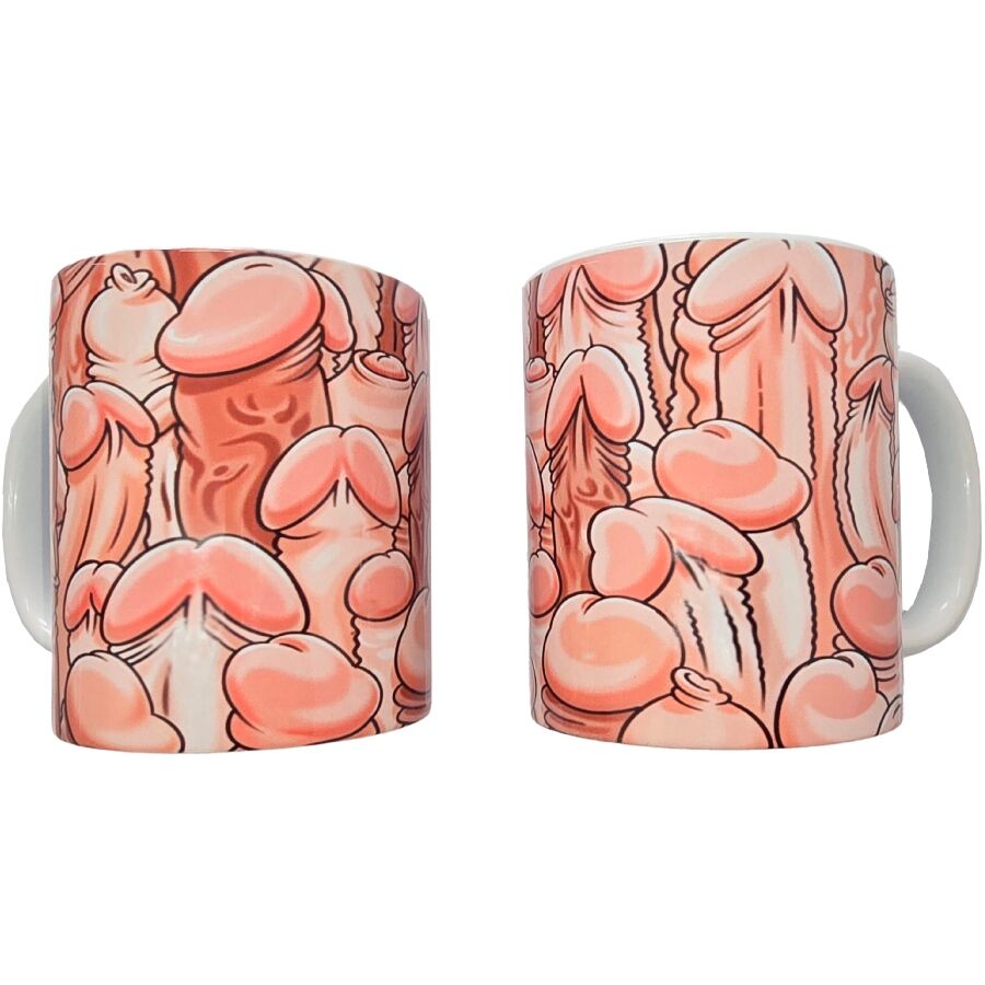 Tazza pene colorata 370 ml di Diablo Picante