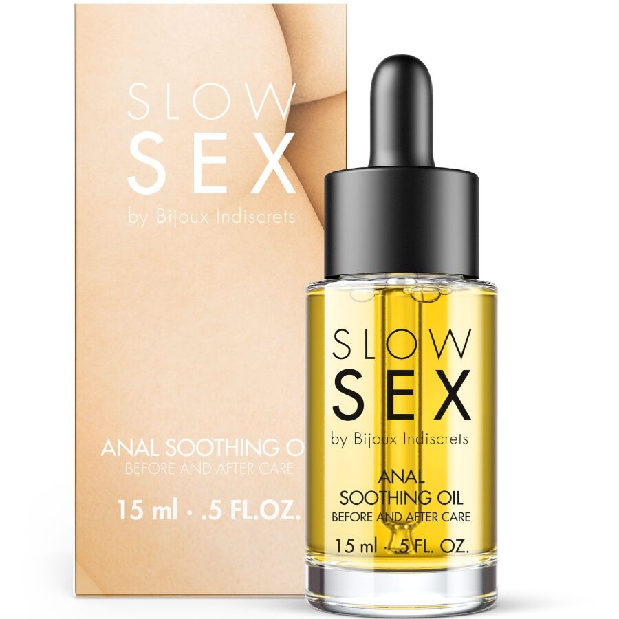 Olio anale lenitivo slow sex 15 ml di Bijoux Indiscrets