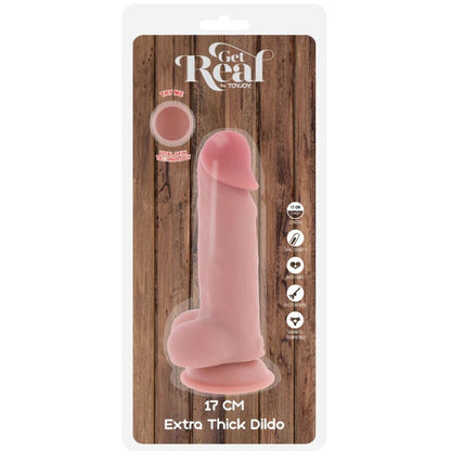 Pene realistico deluxe con testicoli extra spessi 17 cm di Get Real, immagine 4