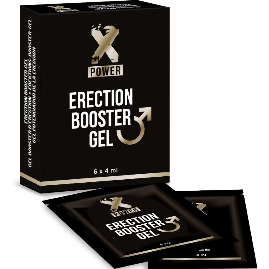 Gel booster per Lerezione 6 x 4 ml di Xpower