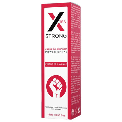 Spray X strong potente per il pene 15 ml di Ruf, immagine 2
