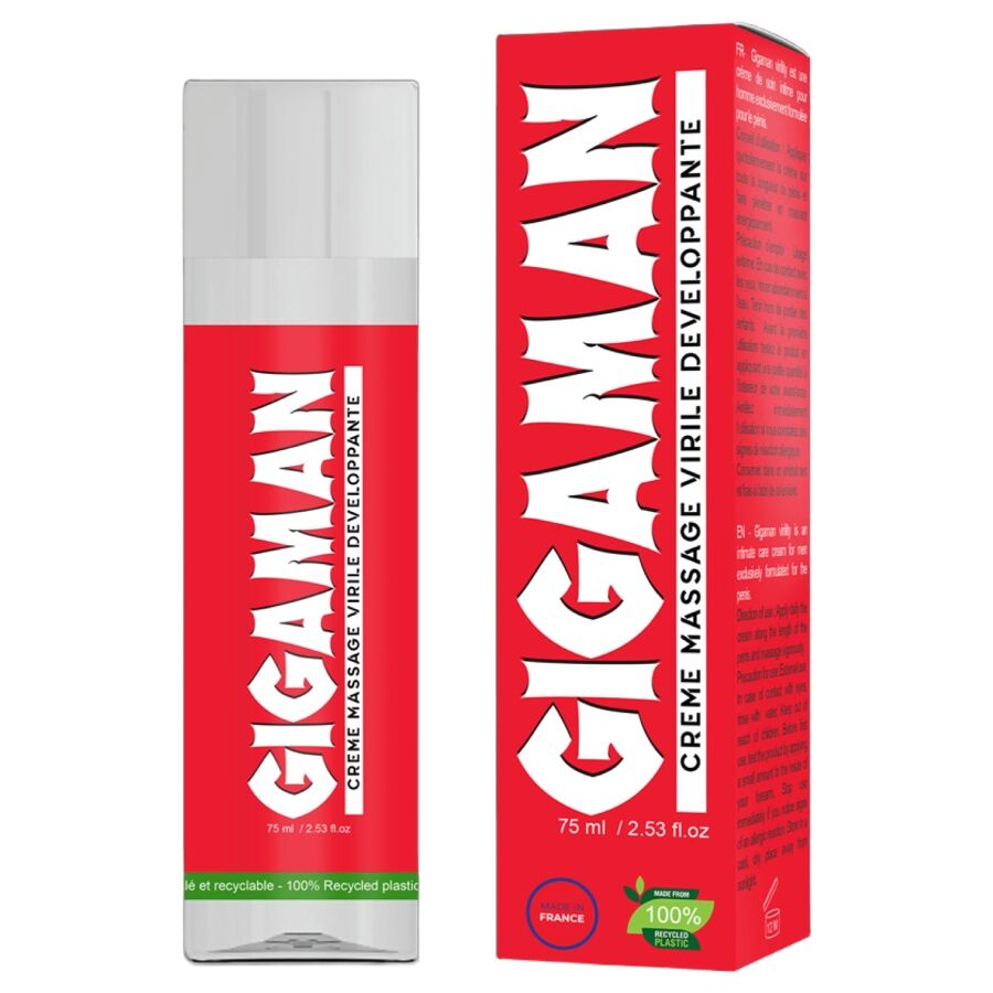 Crema per aumentare Gigaman la virilità 100 ml di Ruf