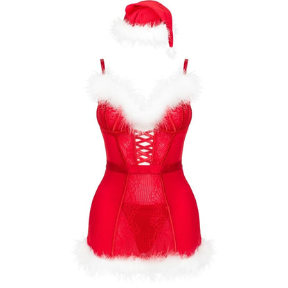 Chemise Agethe e perizoma e cappello di natale L/XL di Livco Corsetti Fashion, immagine 4