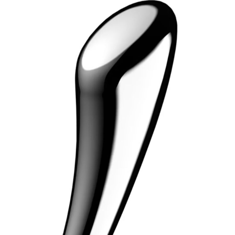 Dildo a doppia estremità in acciaio Inox Cosmic Crest 1 di Satisfyer, immagine 3