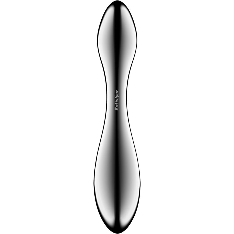 Dildo a doppia estremità in acciaio Inox pure Gravity 3 di Satisfyer, immagine 4