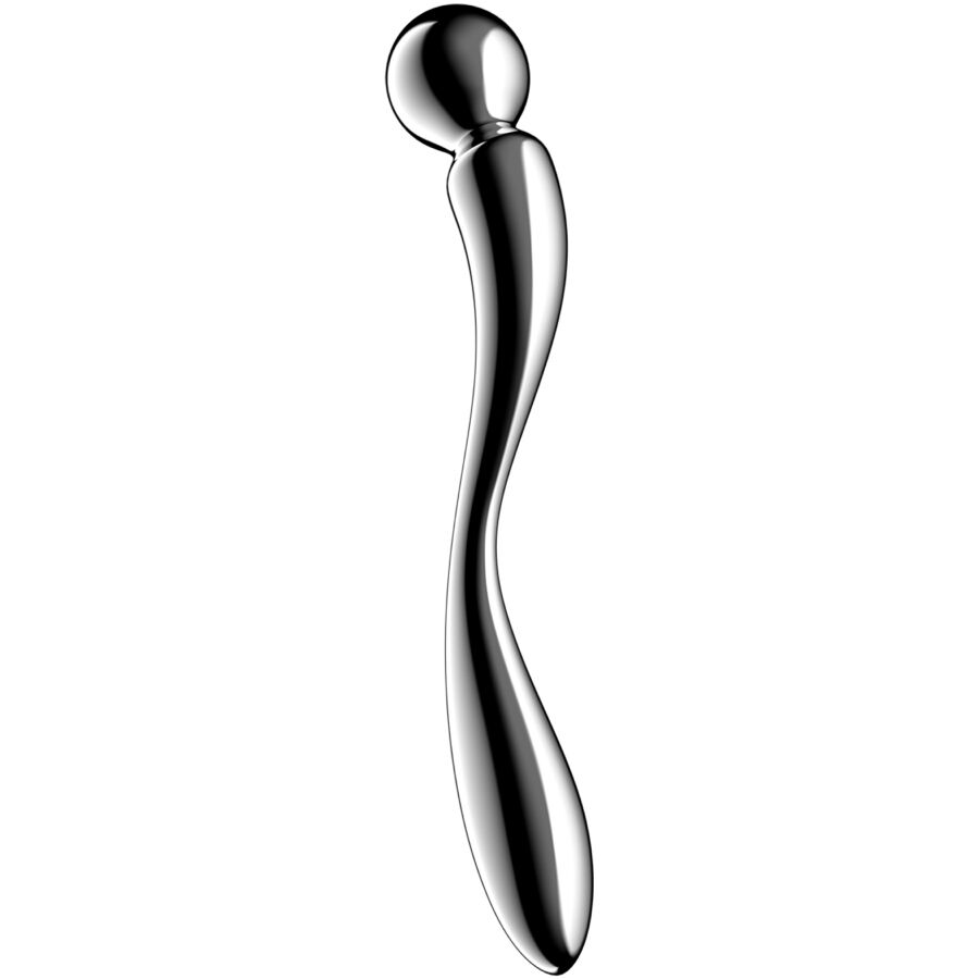 Dildo a doppia estremità in acciaio Inox star force 2 di Satisfyer