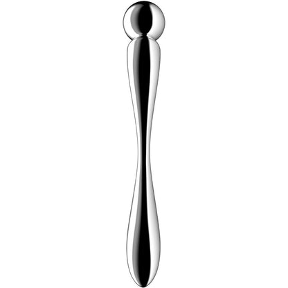 Dildo a doppia estremità in acciaio Inox star force 2 di Satisfyer, immagine 2