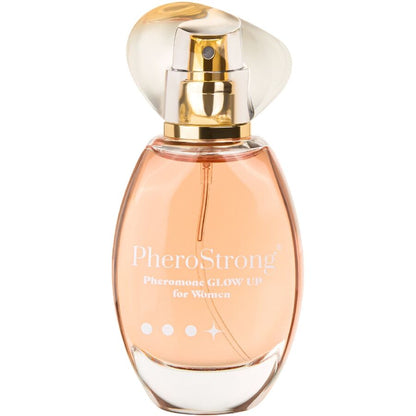 Profumo ai feromoni glow up per donna 50 ml di Pherostrong, immagine 2