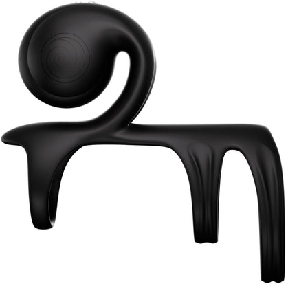 Ovetto vibrante Jovi Arc Couple ring telecomando nero di Snail Vibe, immagine 3