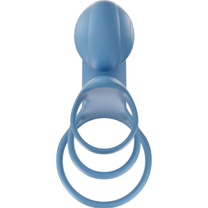 Ovetto vibrante Jovi Arc Couple ring telecomando blu di Snail Vibe, immagine 6