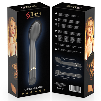 Vibratore punto g 10 vibrazioni ricaricabile di Ibiza, immagine 3