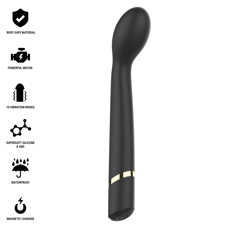Vibratore punto g 10 vibrazioni ricaricabile di Ibiza, immagine 2