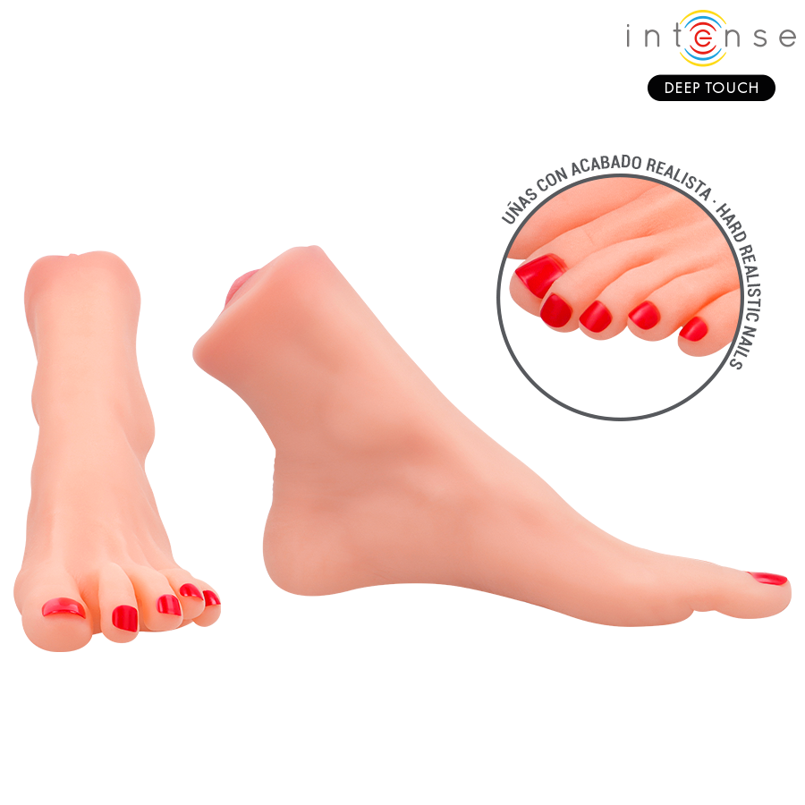 Masturbatore a forma di piede in due pezzi Gabbie di Intense Deep Touch, immagine 7