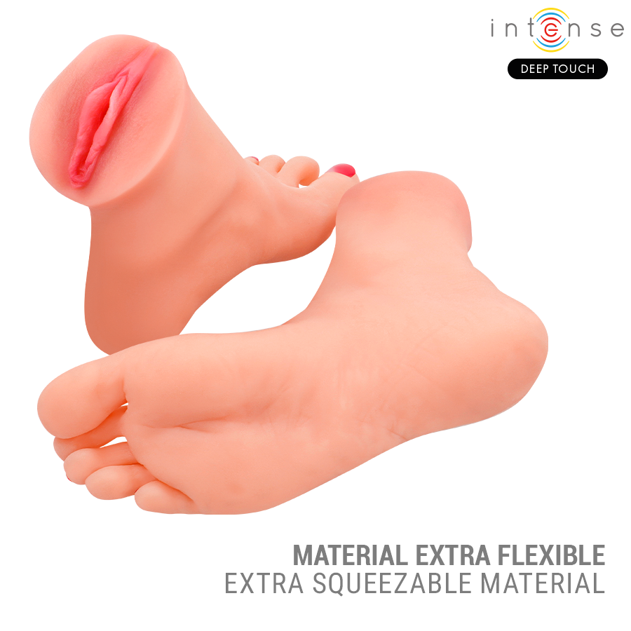Masturbatore a forma di piede in due pezzi Gabbie di Intense Deep Touch, immagine 5