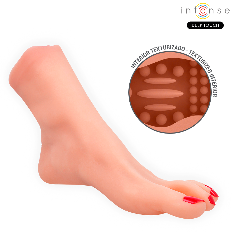 Masturbatore a forma di piede in due pezzi Gabbie di Intense Deep Touch, immagine 8