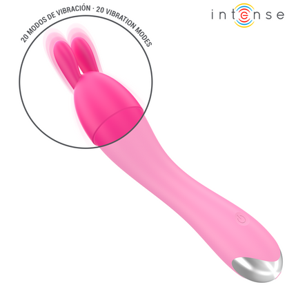 Vibratore Cher con 20 modalità e testine intercambiabili di Intense, immagine 7