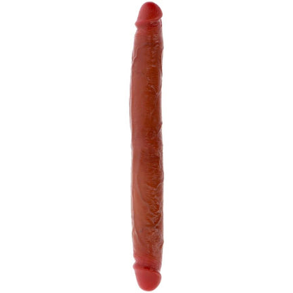 Dildo in silicone a doppia estremità caramello 35 cm di Get Real