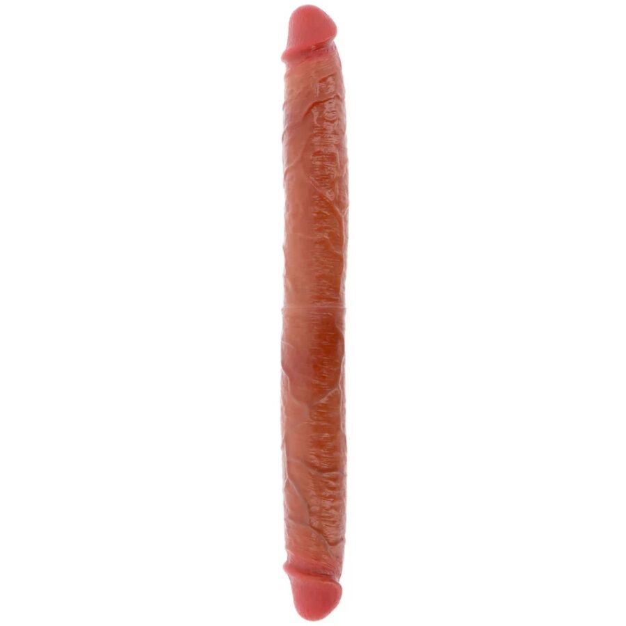Dildo in silicone a doppia estremità caramello 46 cm di Get Real