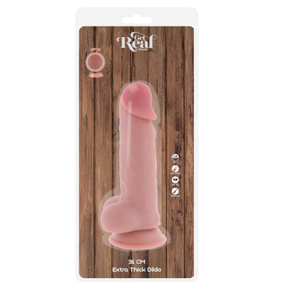 Pene realistico deluxe con testicoli extra spessi 31 cm di Get Real, immagine 5