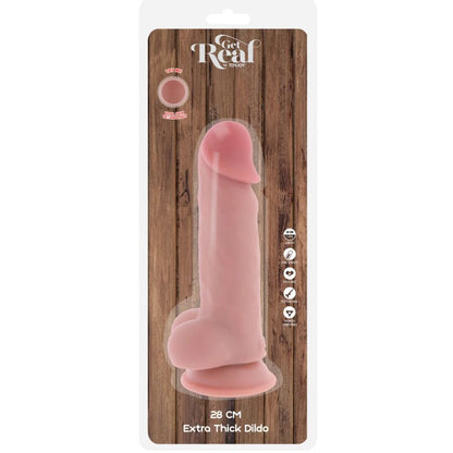 Pene realistico deluxe con testicoli extra spessi 28 cm di Get Real, immagine 5