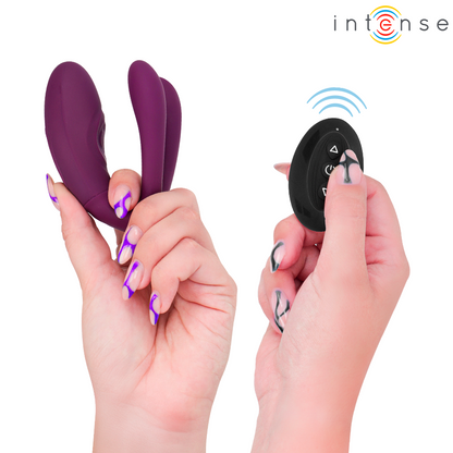 Stimolatore a morsetto con vibrazione e tapping Sandra con telecomando di Intense, immagine 3