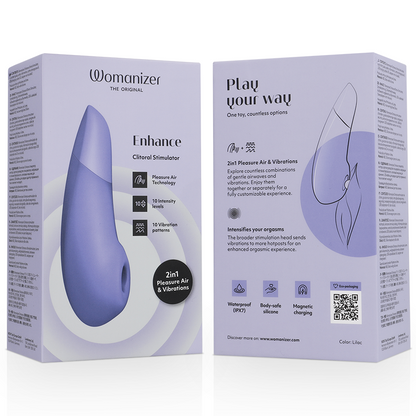Stimolatore clitorideo potenziato lilla di Womanizer, immagine 7
