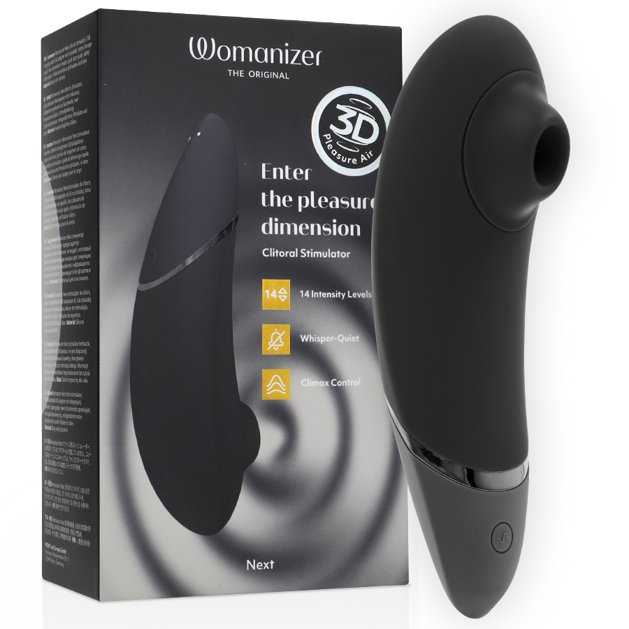 Stimolatore clitorideo Next nero di Womanizer