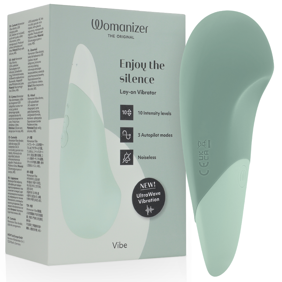 Vibe Lay-on vibratore silenzioso salvia di Womanizer