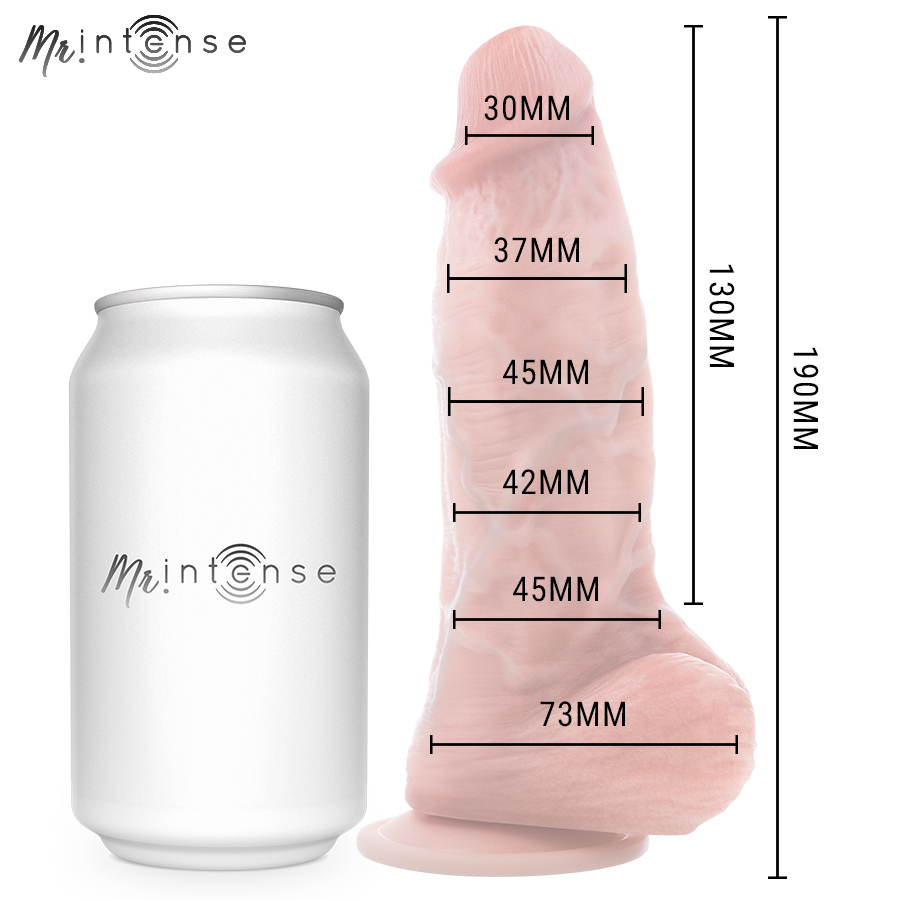Dildo in silicone Piccolo spencer 19 cm -ø- 4,5 cm di Mr Intense, immagine 6