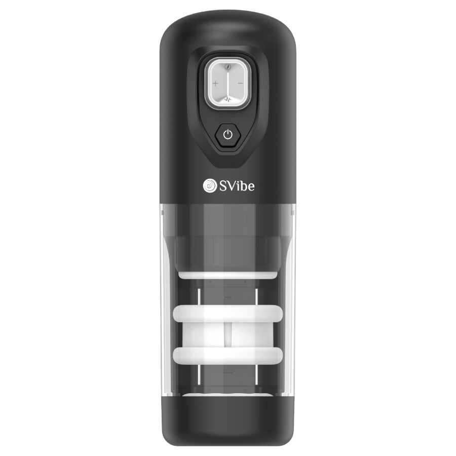 Masturbatore Ikon Spark a spinta e rotazione di Snail Vibe