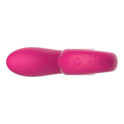 Vibratore rosa gizi lite doppio punto g e clitorideo di Snail Vibe, immagine 3
