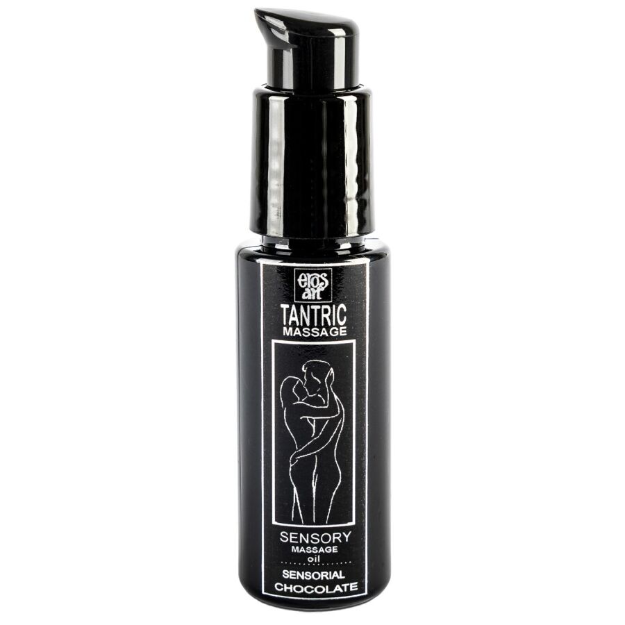 Olio da massaggio tantrico naturale e afrodisiaco al cioccolato 30 ml di Eros-Art, immagine 2