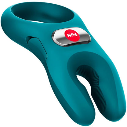 Anello vibrante per il pene Nos pro verde bottiglia di Fun Factory, immagine 2