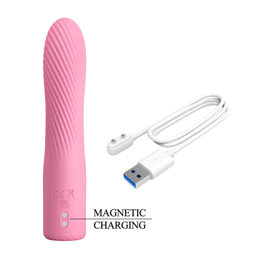 Vibratore Kisell rosa per punto g di Pretty Love, immagine 7