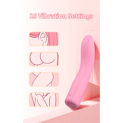 Vibratore Kisell rosa per punto g di Pretty Love, immagine 11