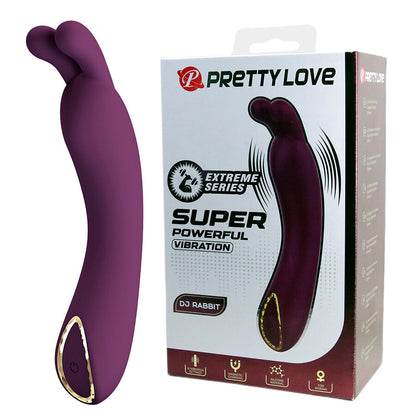 Vibratore Dj rabbit punto g viola di Pretty Love