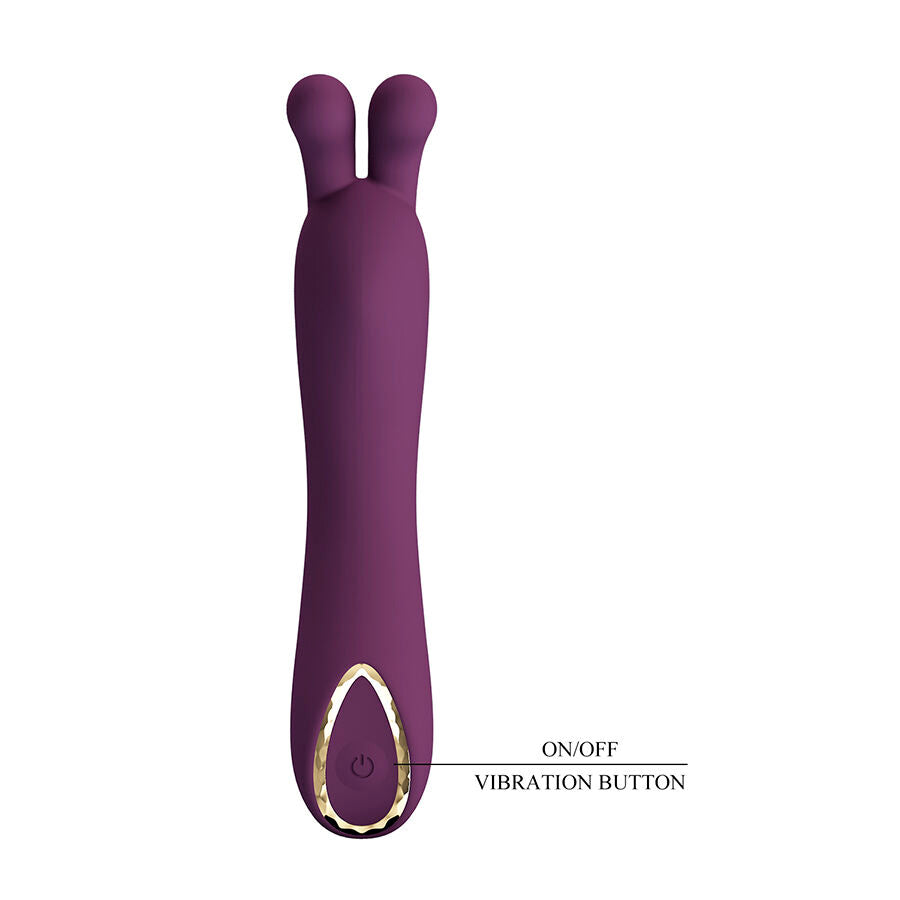 Vibratore Dj rabbit punto g viola di Pretty Love, immagine 7