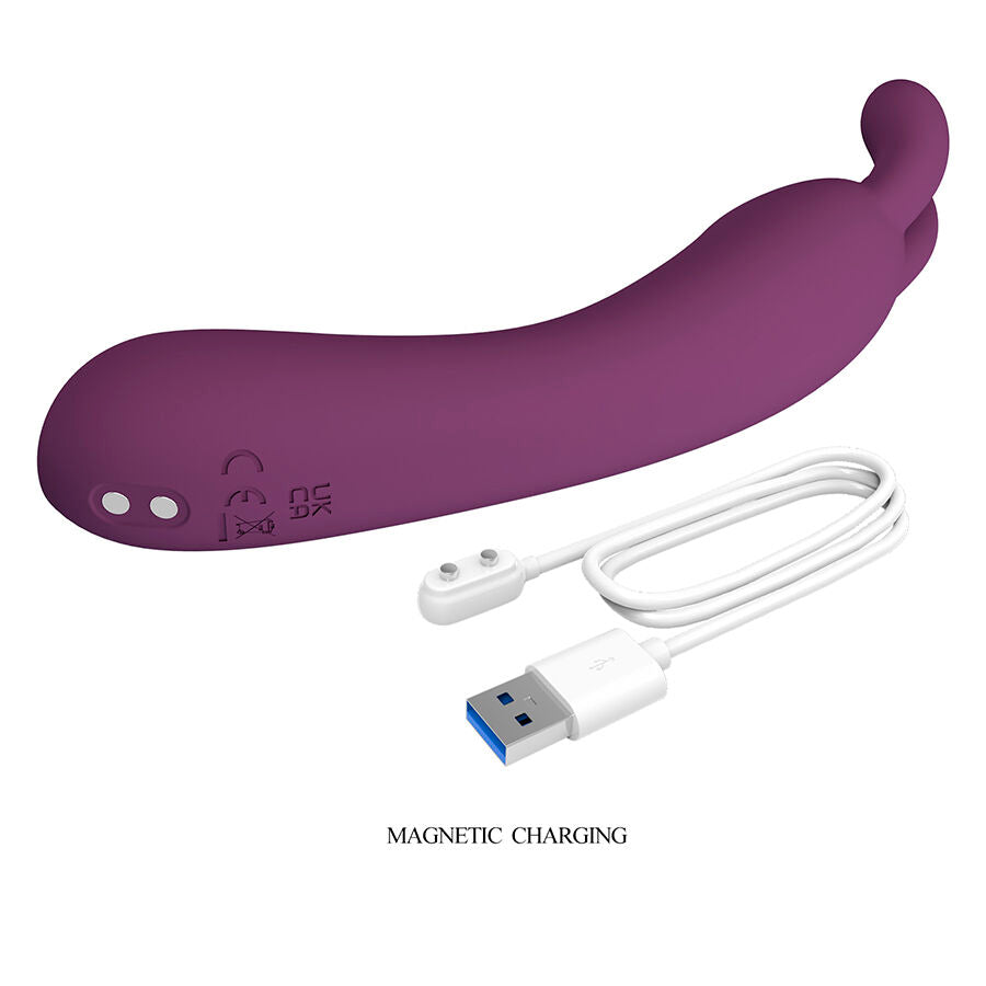 Vibratore Dj rabbit punto g viola di Pretty Love, immagine 8