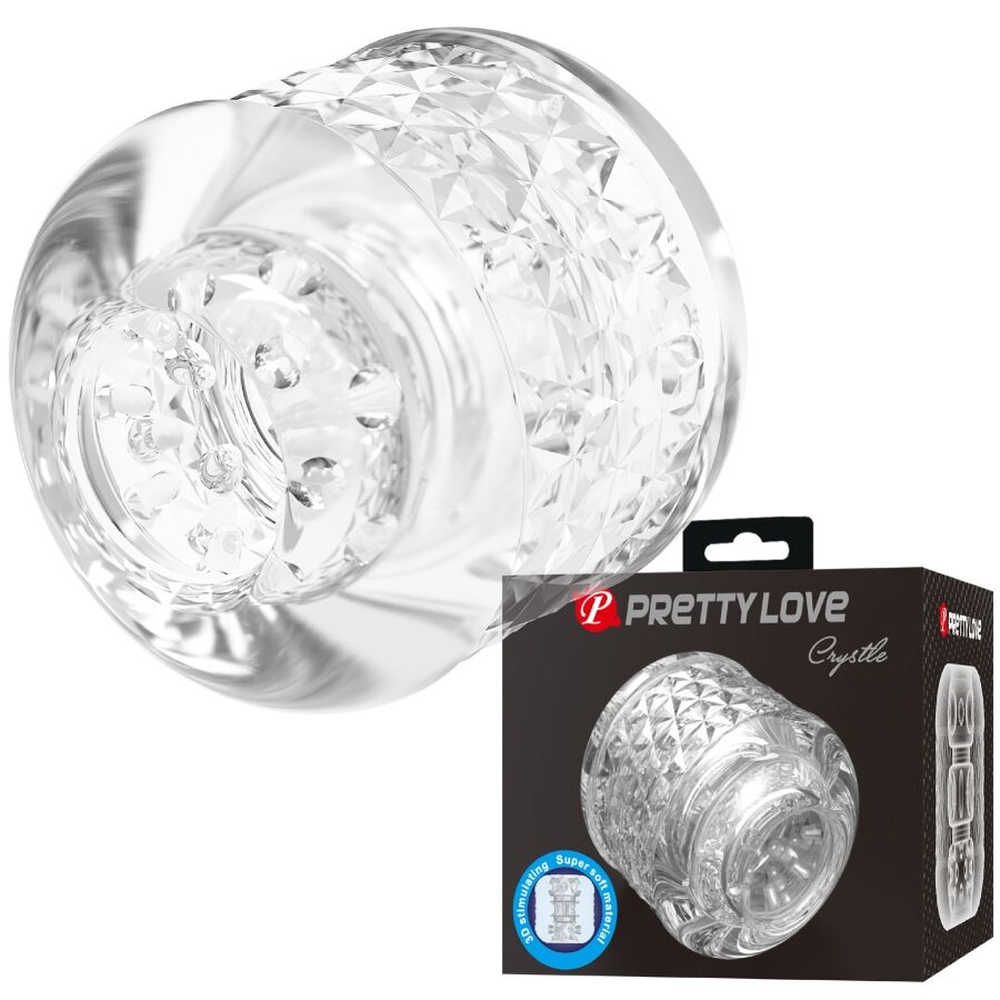 Masturbatore a doppio Crystle ingresso di Pretty Love