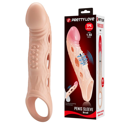Guaina per pene Brad vibrante di Pretty Love, immagine 2