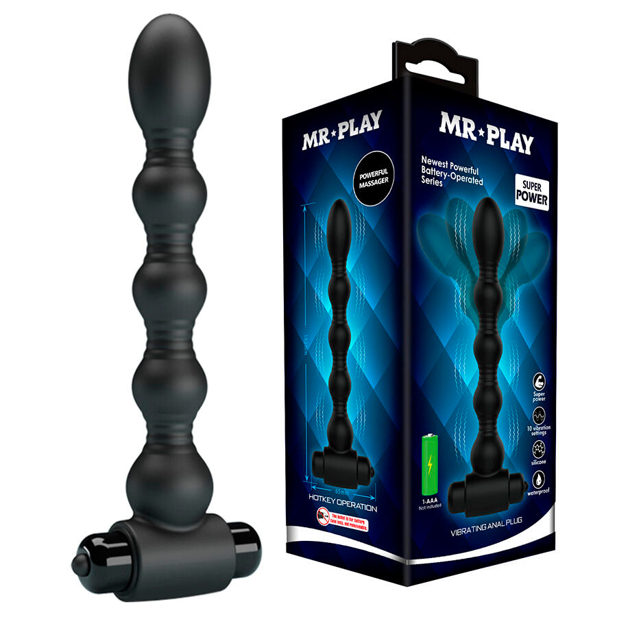 Massaggiatore anale vibrante di Mr Play